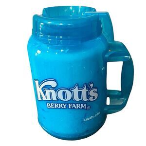Cold Insulated Drink Jug KNOTT'S BERRY FARM "SOAK CITY WATER PARK"  Huge 64 Oz
